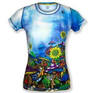 INKnBURN Fungi Tech Run Bike Shirt